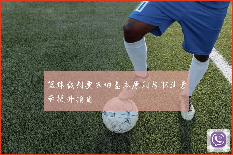 篮球裁判要求的基本原则与职业素养提升指南