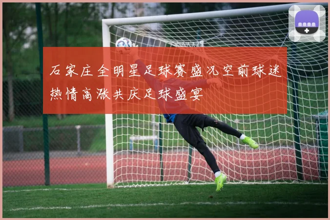 石家庄全明星足球赛盛况空前球迷热情高涨共庆足球盛宴